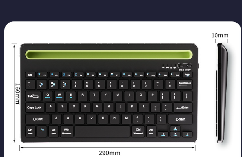 Wireless Bluetooth Keyboard for iOS, Android, Windows Wireless Bluetooth Keyboard for iOS, Android, Windows