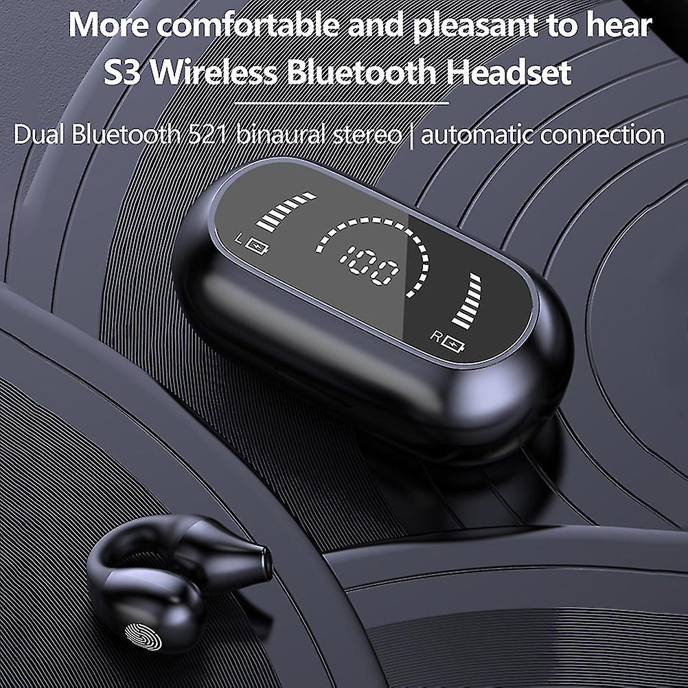 Bone Conduction Headphones Earhooks Earclip Hifi Wireless Bluetooth Earphones Bone Conduction Headphones Earhooks Earclip Hifi Wireless Bluetooth Earphones
