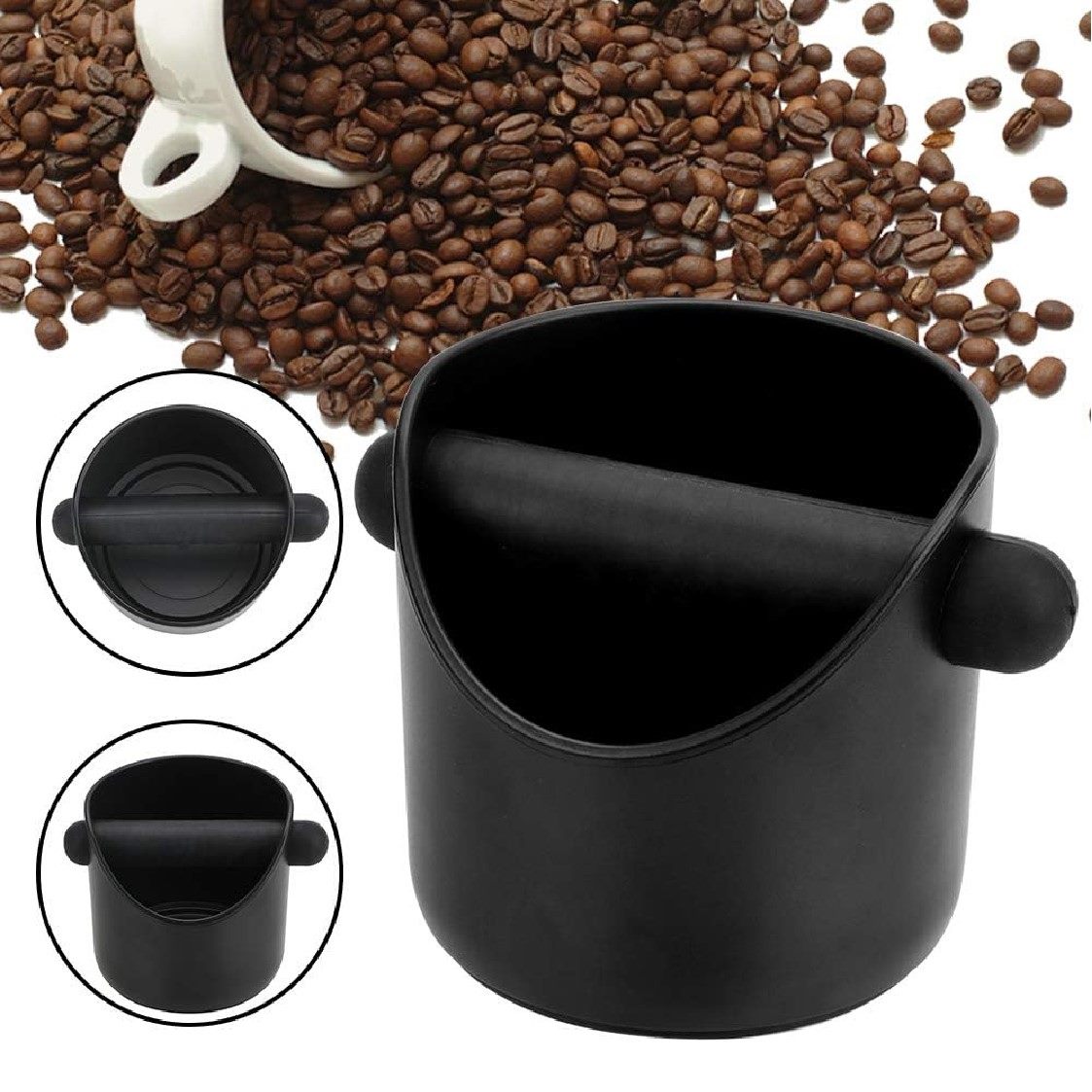Coffee Knock Box Shock-Absorbent Durable Barista Style Knock Box