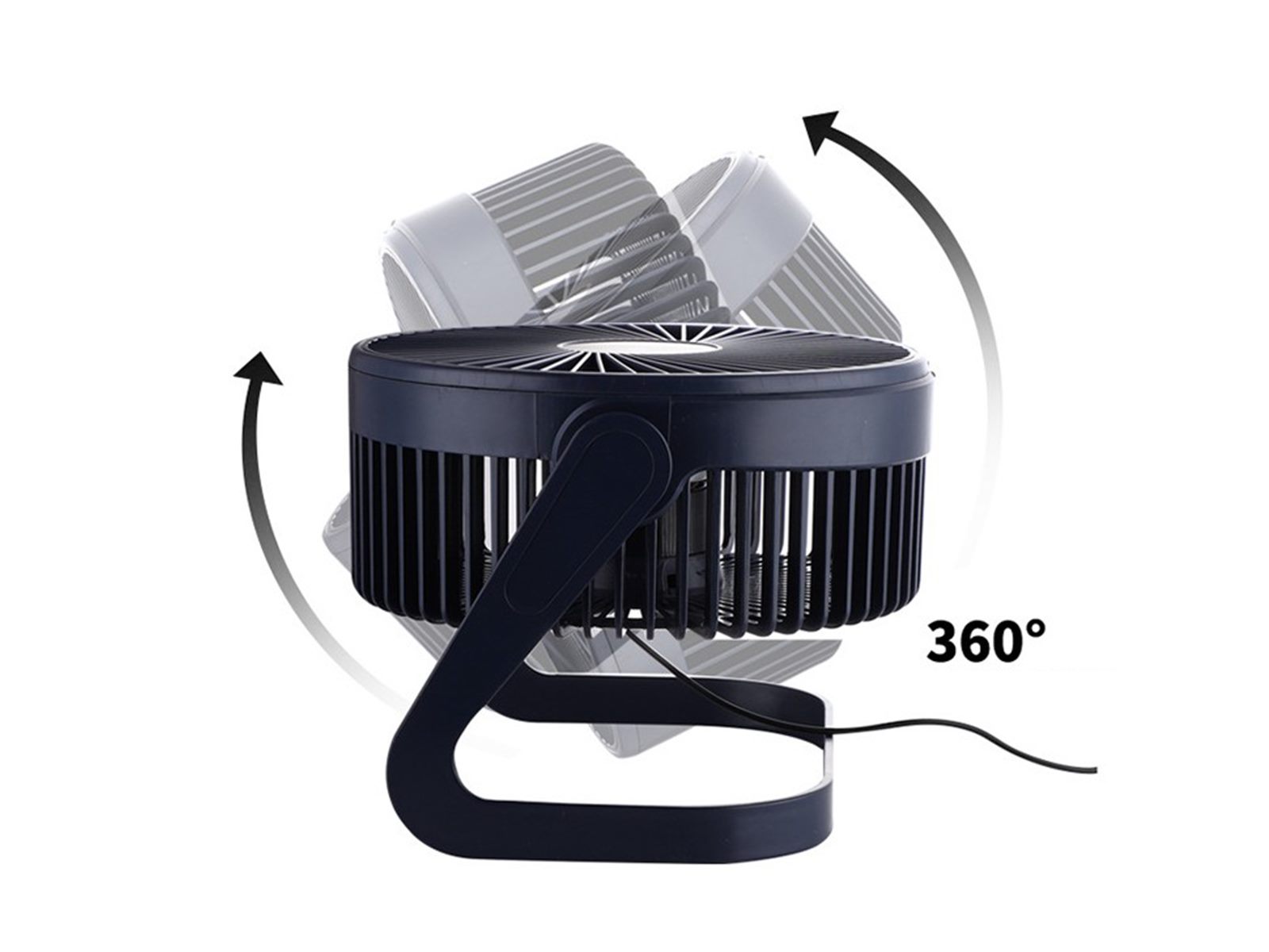 USB Desktop Fan 5 Inch Blue USB Desktop Fan 5 Inch Blue