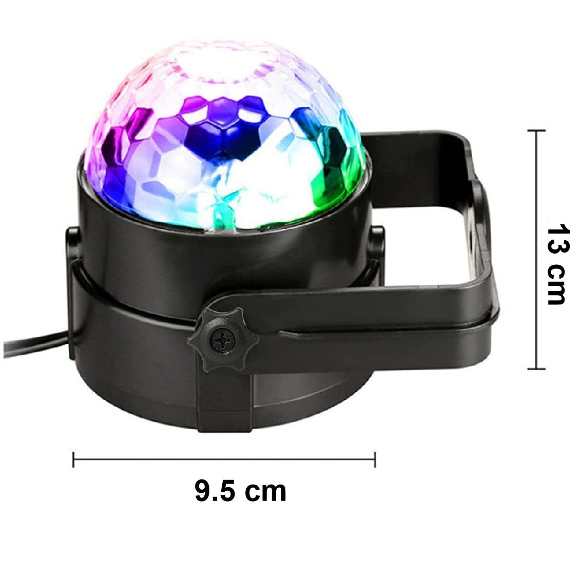 Party Lights Remote Control Disco Ball Strobe RGB Light Sound Activated Party Lights Remote Control Disco Ball Strobe RGB Light Sound Activated