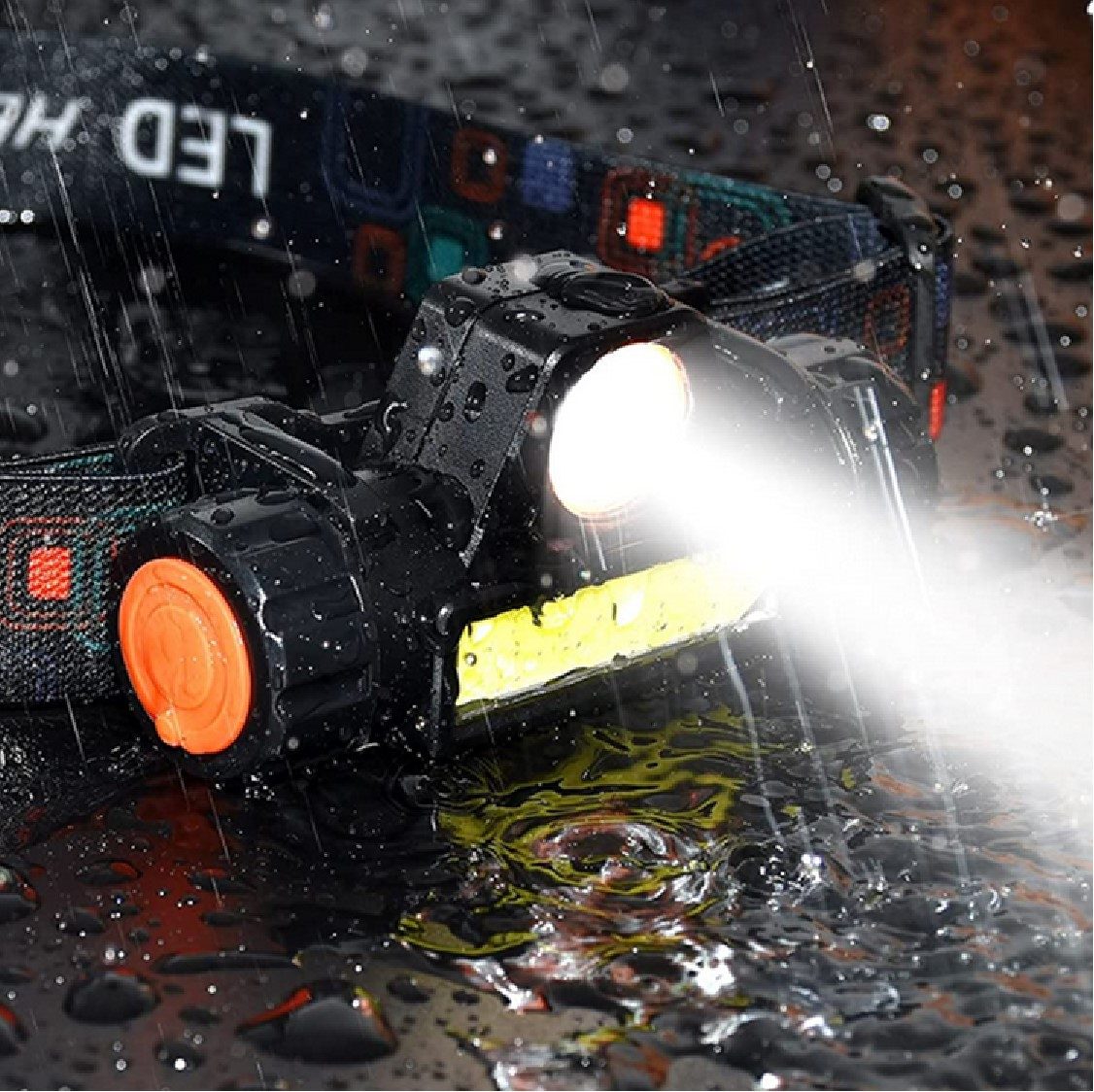 Rechargeable LED Head Torch Super Bright & Lightweight Rechargeable LED Head Torch Super Bright & Lightweight
