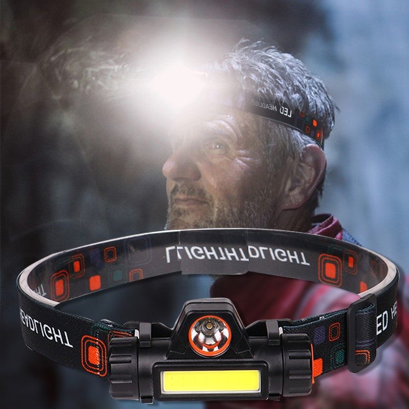Rechargeable LED Head Torch Super Bright & Lightweight Rechargeable LED Head Torch Super Bright & Lightweight