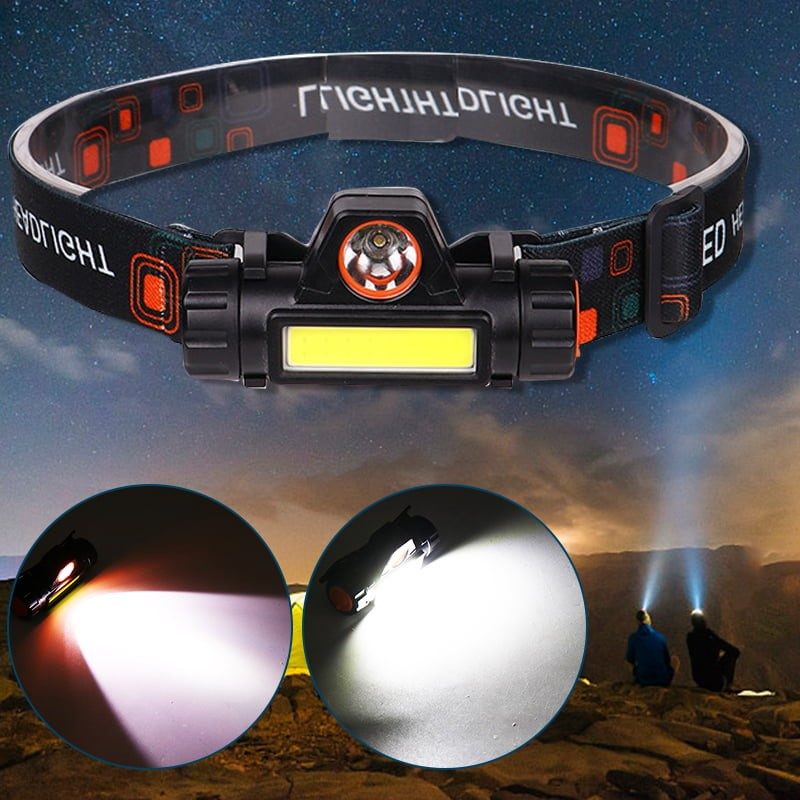 Rechargeable LED Head Torch Super Bright & Lightweight Rechargeable LED Head Torch Super Bright & Lightweight