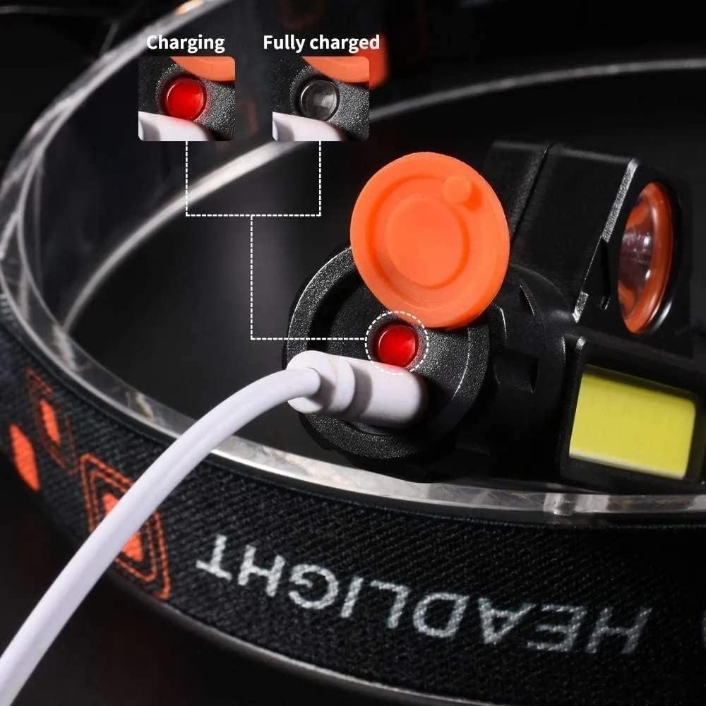 Rechargeable LED Head Torch Super Bright & Lightweight Rechargeable LED Head Torch Super Bright & Lightweight