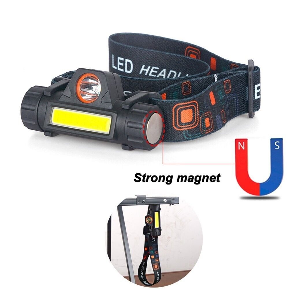 Rechargeable LED Head Torch Super Bright & Lightweight Rechargeable LED Head Torch Super Bright & Lightweight