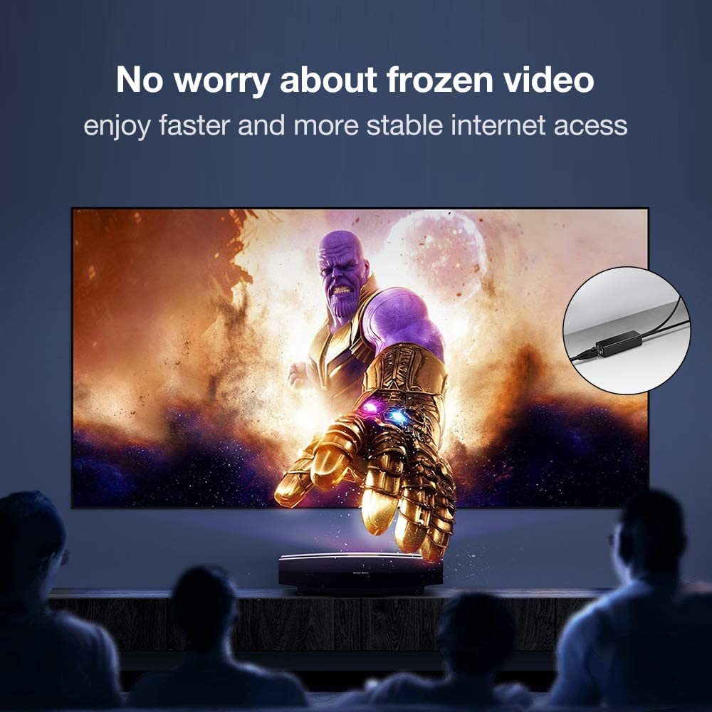 Micro USB to RJ45 Ethernet Network Adapter for Firestick, Fire TV, Chromecast