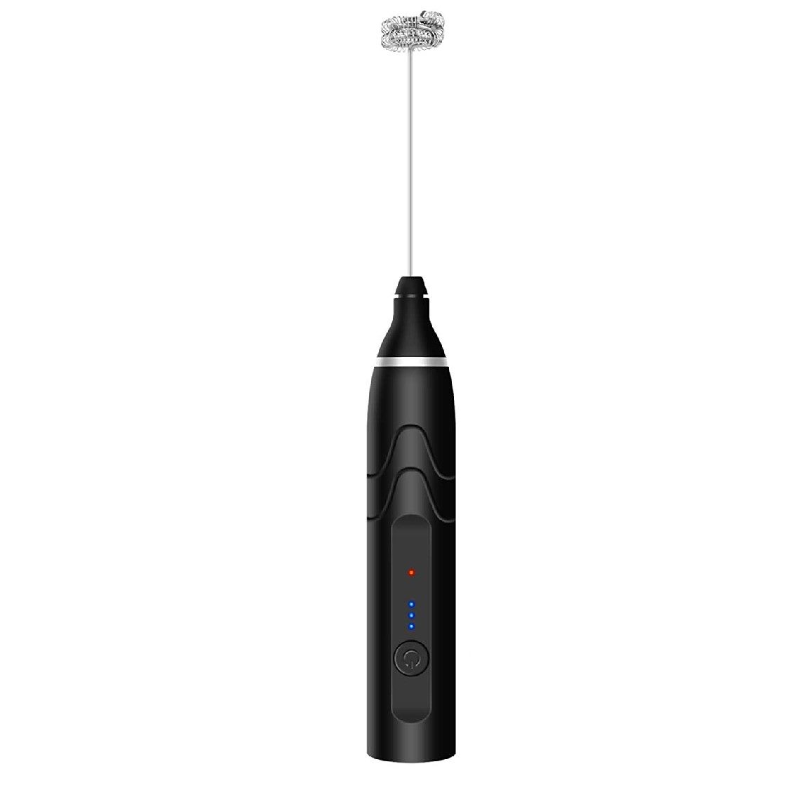 High Powered Electric Rechargeable Milk Frother Adjustable Speeds