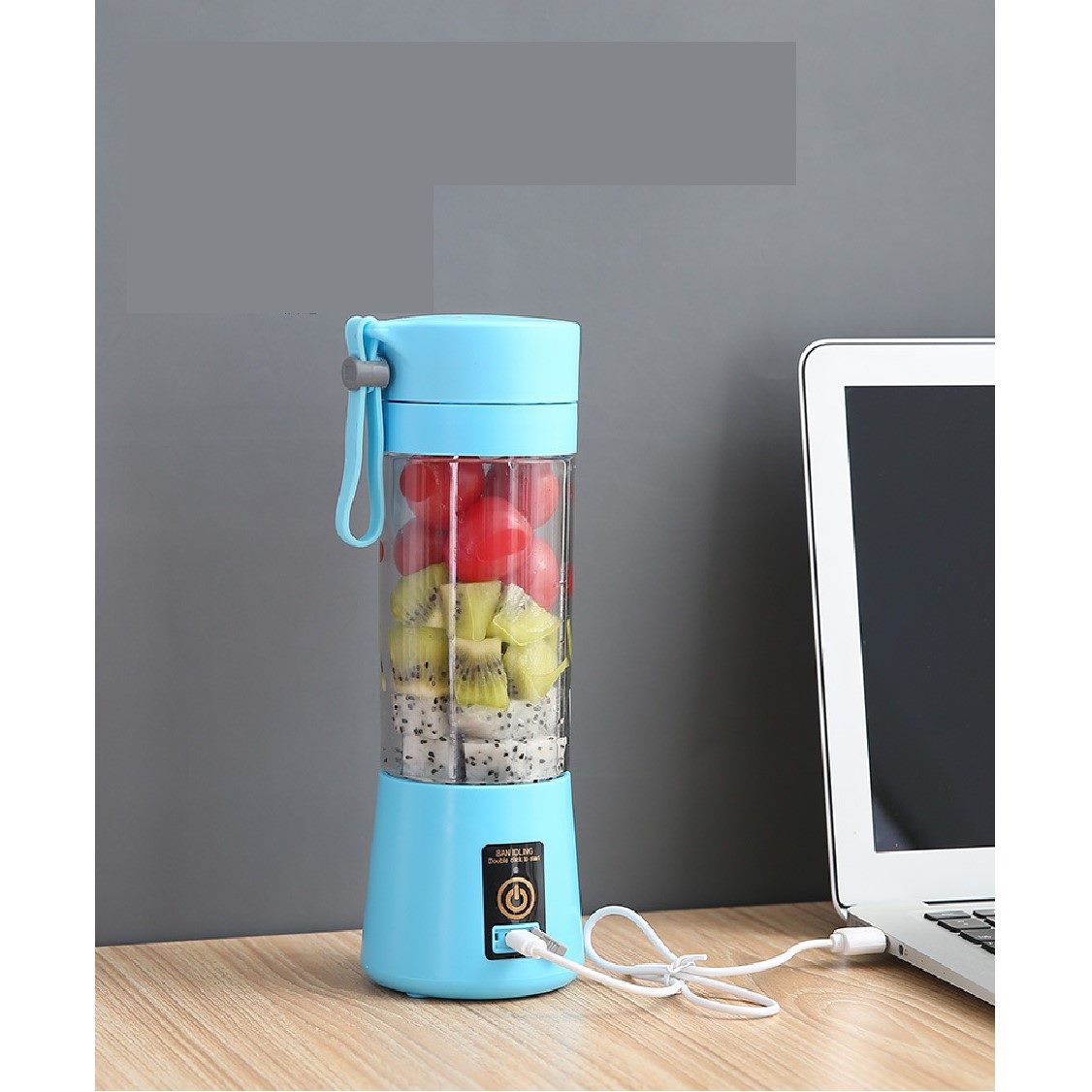 Rechargeable Portable Juicers Blender Juicer Mixer with 6 Blades