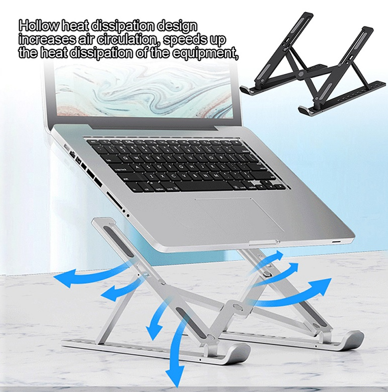 Foldable Aluminum alloy Laptop Stand Adjustable