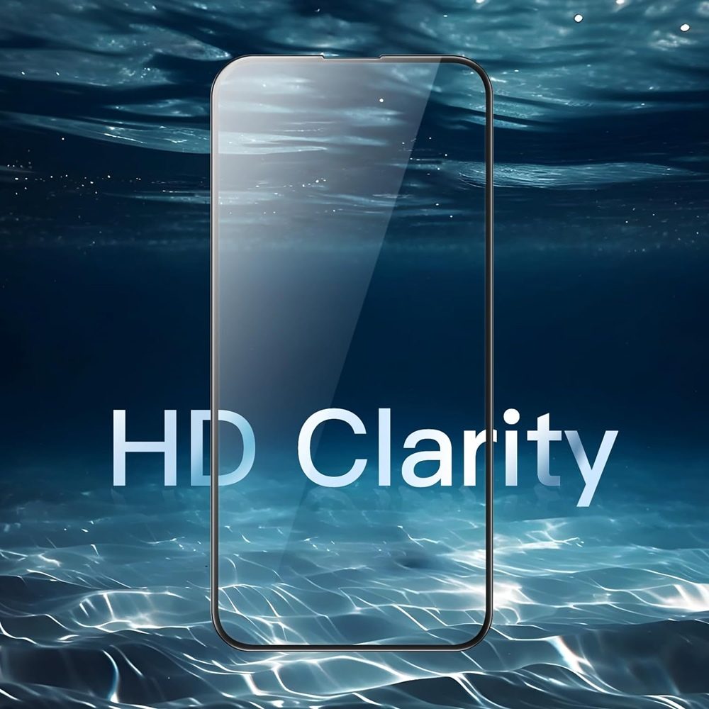 iPhone 15 Plus Tempered Glass FULL Screen Protector