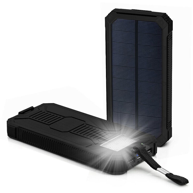 Solar Power Bank Portable 20000mAh