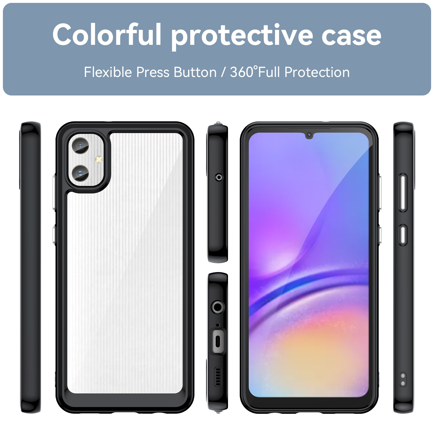 Samsung Galaxy A05 Case Hybrid Armor Back Cover