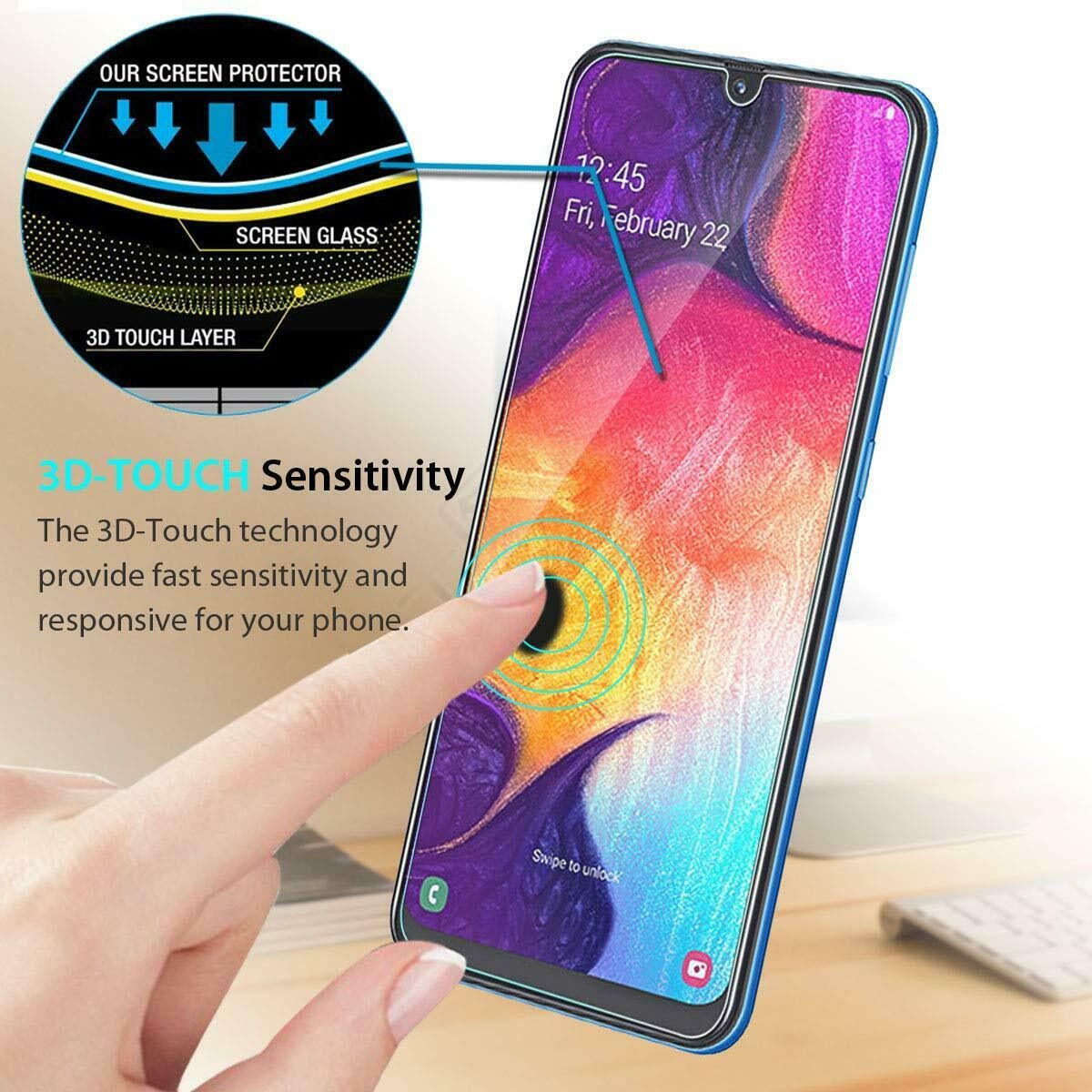 Samsung Galaxy S23 FE Tempered Glass Screen Protector
