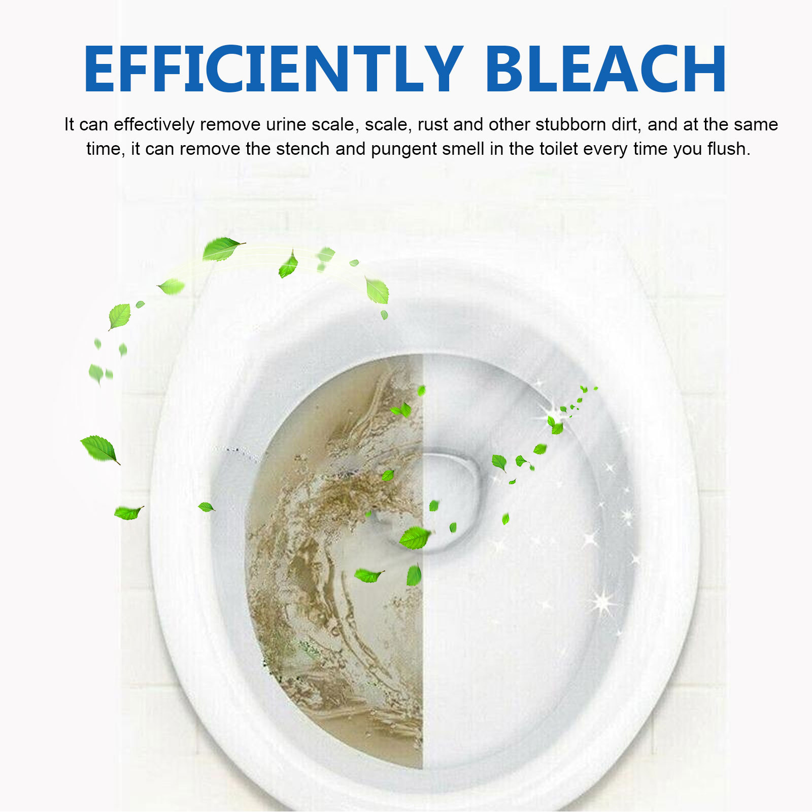 Toilet Cleaning Effervescent Tablets 12 Pcs