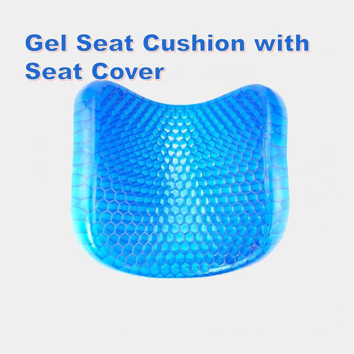 Chair Gel Seat Cushion Cool Gel Cushion with Seat Cover Chair Gel Seat Cushion Cool Gel Cushion with Seat Cover
