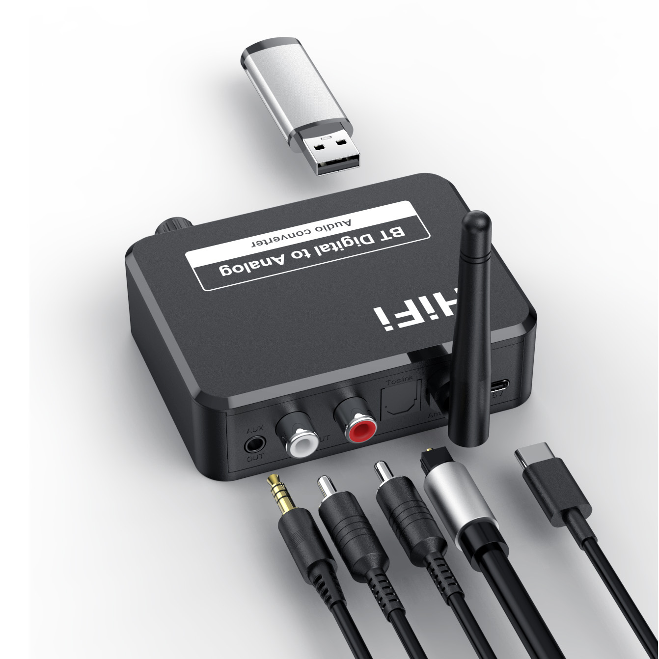 DAC Converter Bluetooth Receiver
