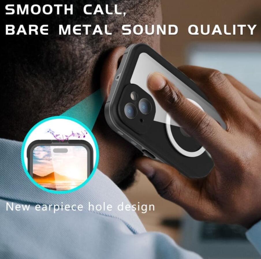 iPhone 15 Waterproof Case MagSafe Full Cover iPhone 15 Waterproof Case MagSafe Full Cover