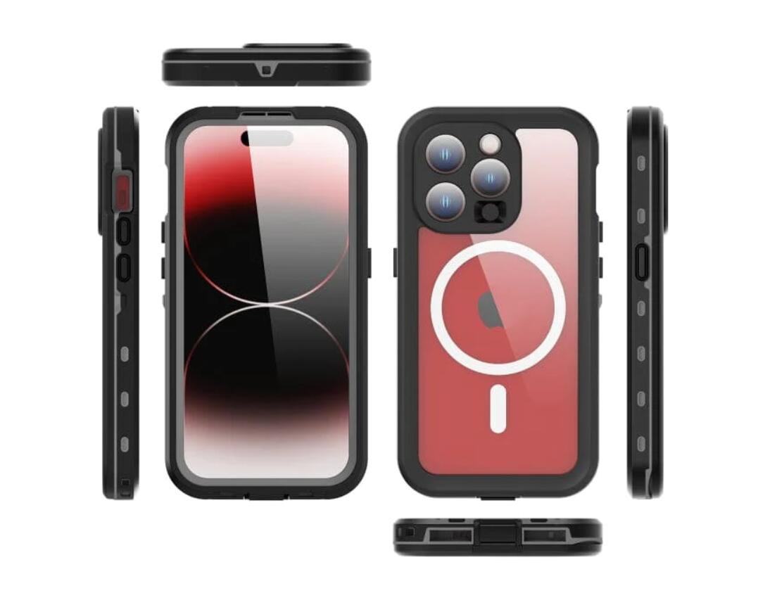 iPhone 15 Pro Waterproof Case MagSafe Full Cover