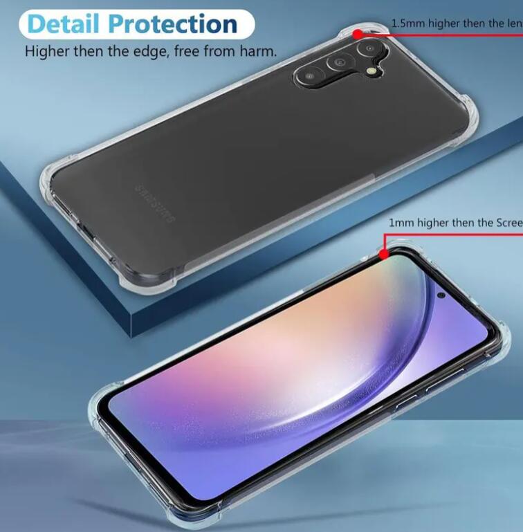 Samsung Galaxy A05s case Clear Soft Gel Ultra Thin