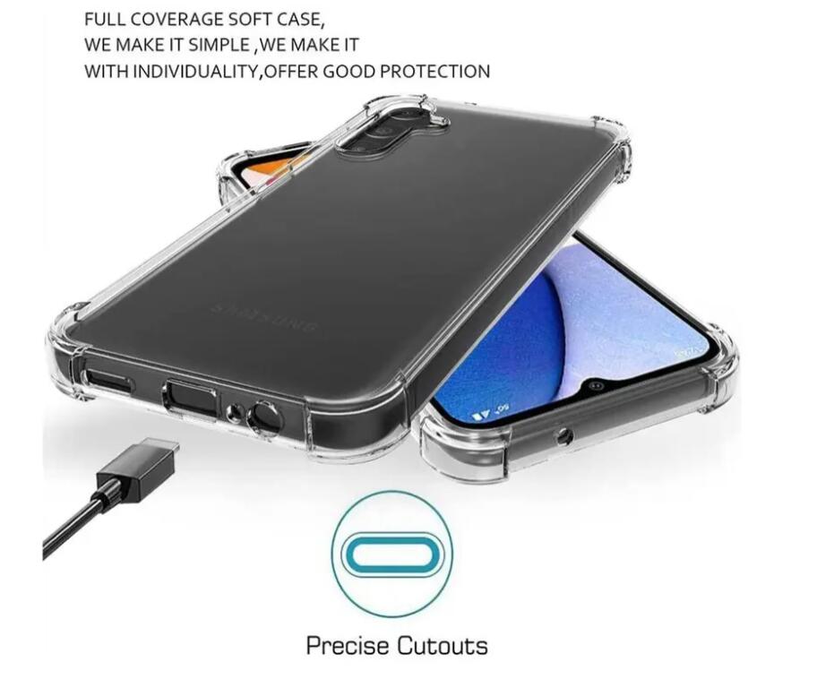Samsung Galaxy A05s case Clear Soft Gel Ultra Thin