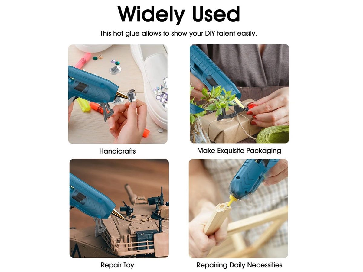 Hot Glue Gun 100 Pcs Glue Sticks