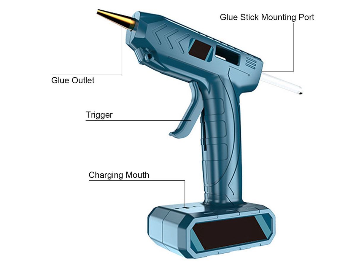 Hot Glue Gun 100 Pcs Glue Sticks