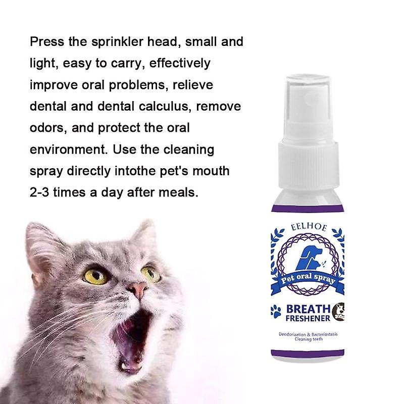 Pet Mouth Freshener Antibacterial Oral Spray 50ml Pet Mouth Freshener Antibacterial Oral Spray 50ml