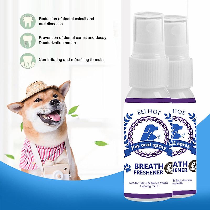 Pet Mouth Freshener Antibacterial Oral Spray 50ml Pet Mouth Freshener Antibacterial Oral Spray 50ml