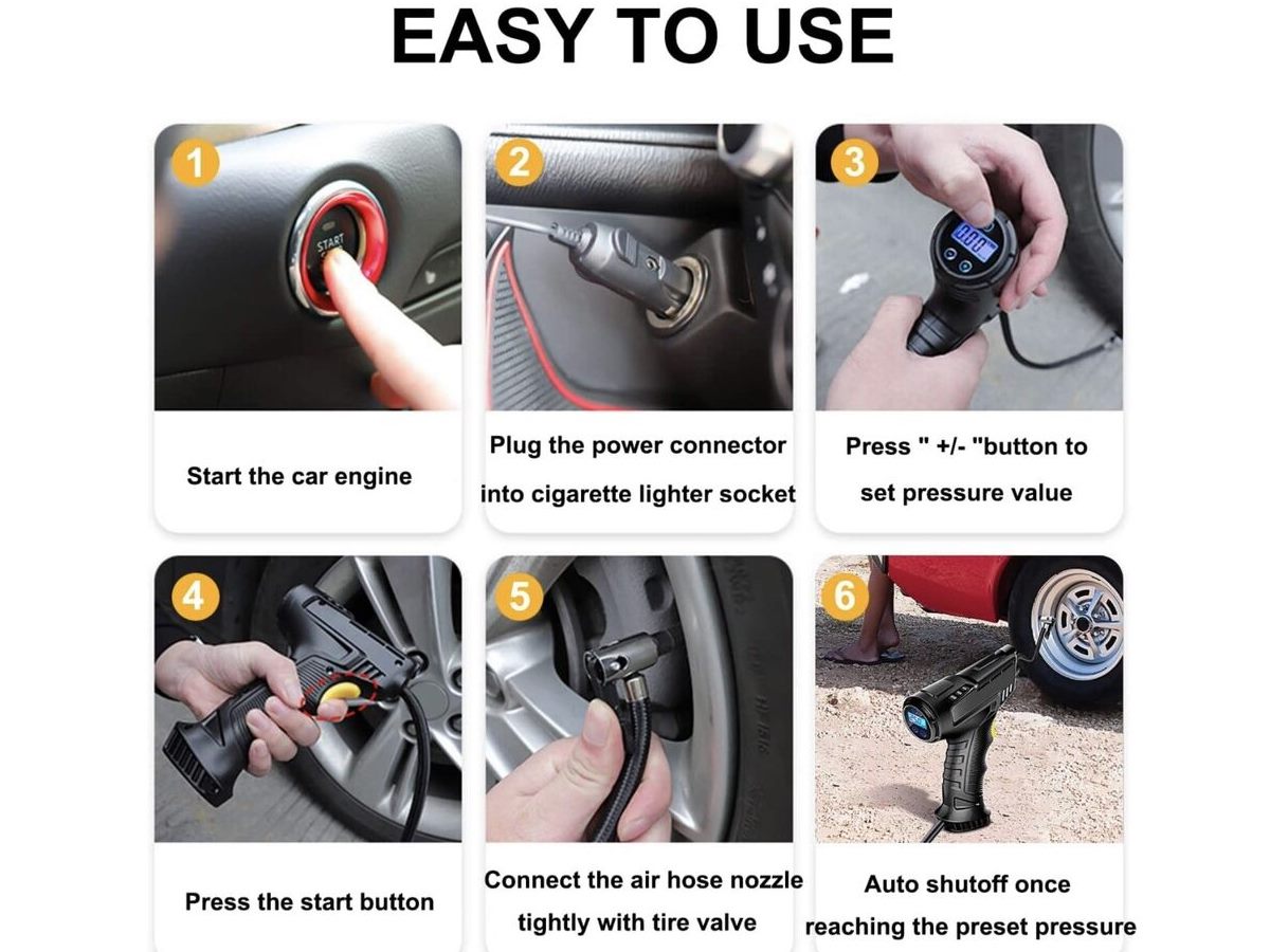 Air Compressor Pump 12V