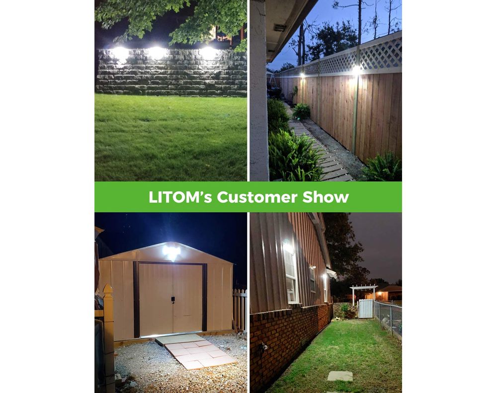 Solar Lights Outdoor Wide Range