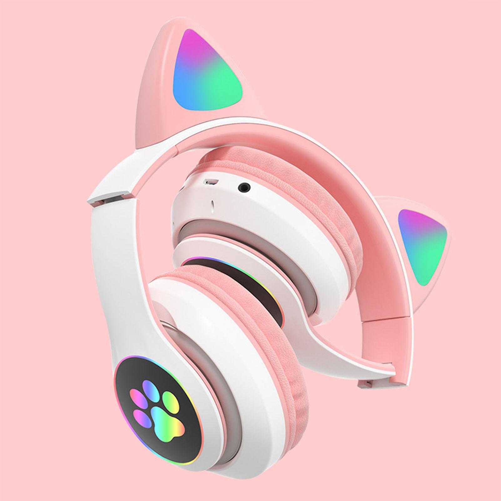 Wireless Headphones RGB Cat Ear
