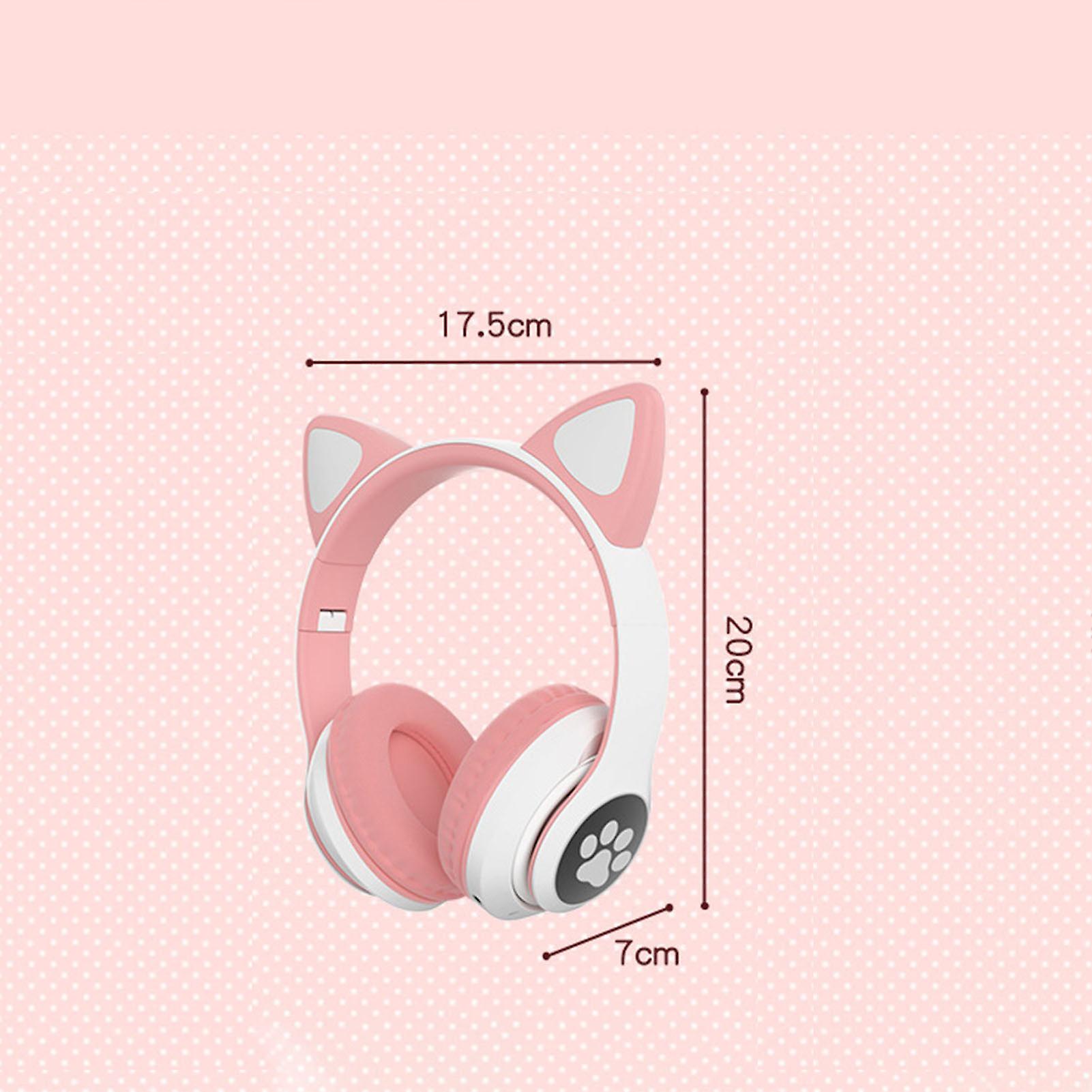Wireless Headphones RGB Cat Ear