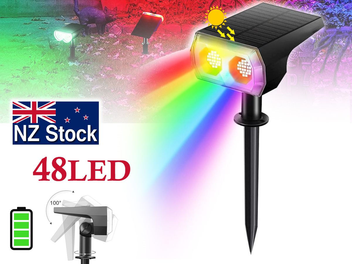 Outdoor Solar RGB Light X 2