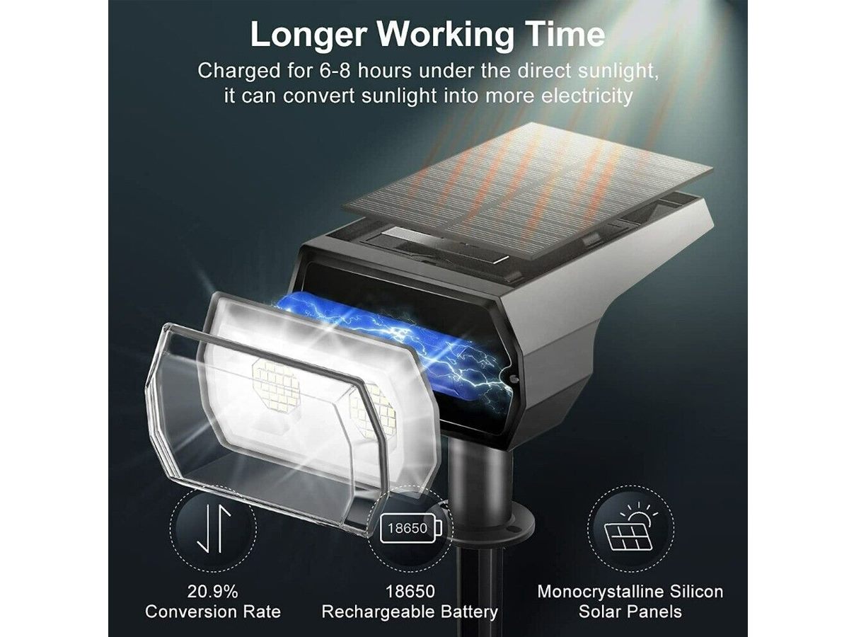 Outdoor Solar RGB Light X 2