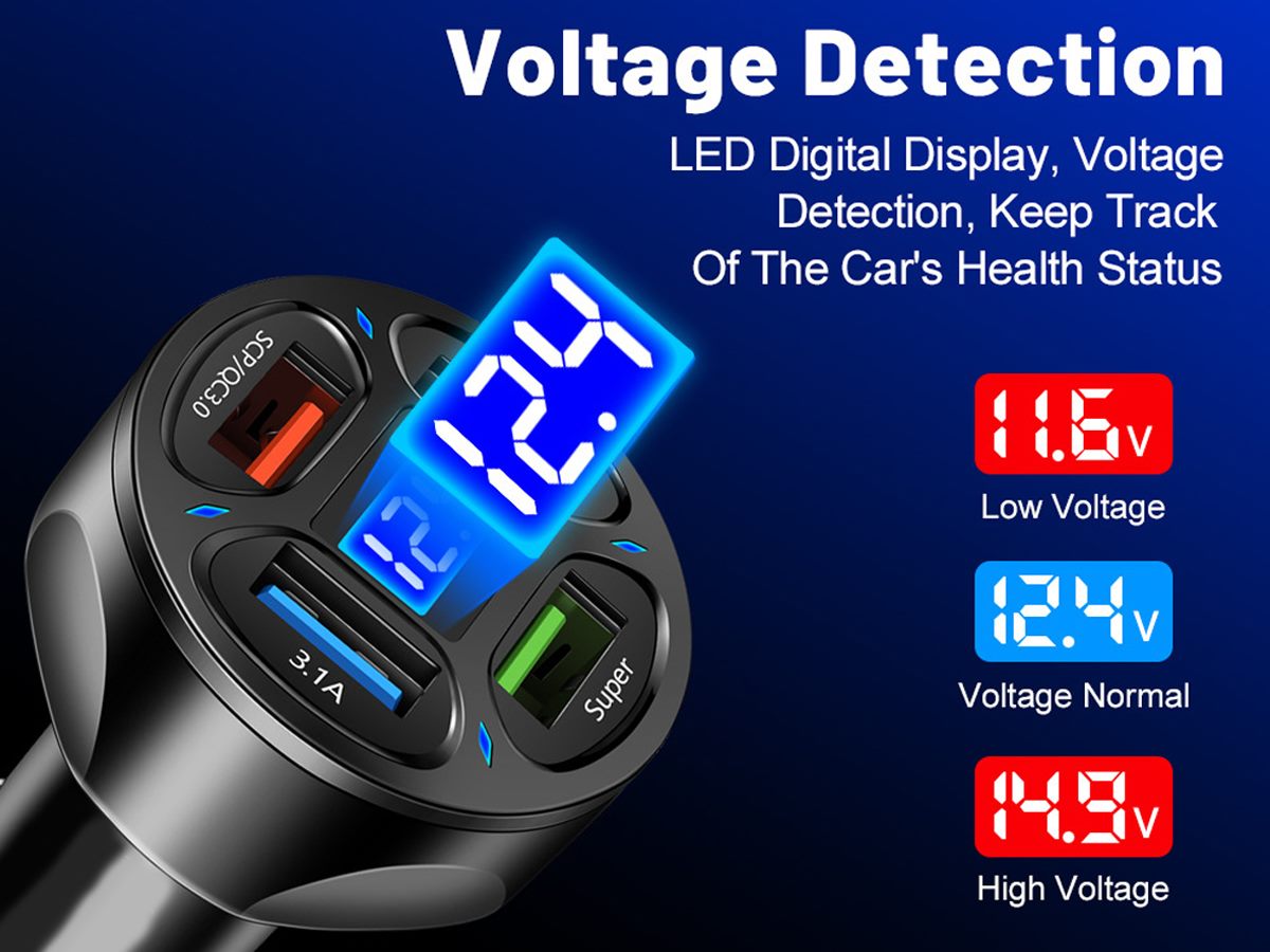 Ultra Fast Charging Car Charger Adapter 66W Ultra Fast Charging Car Charger Adapter 66W