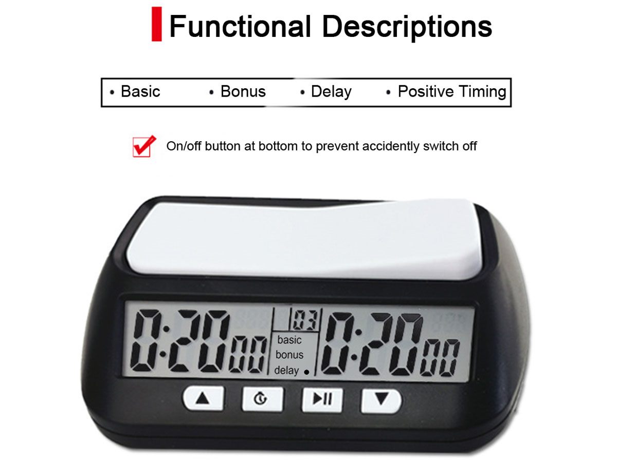 Digital Chess Timer Clock