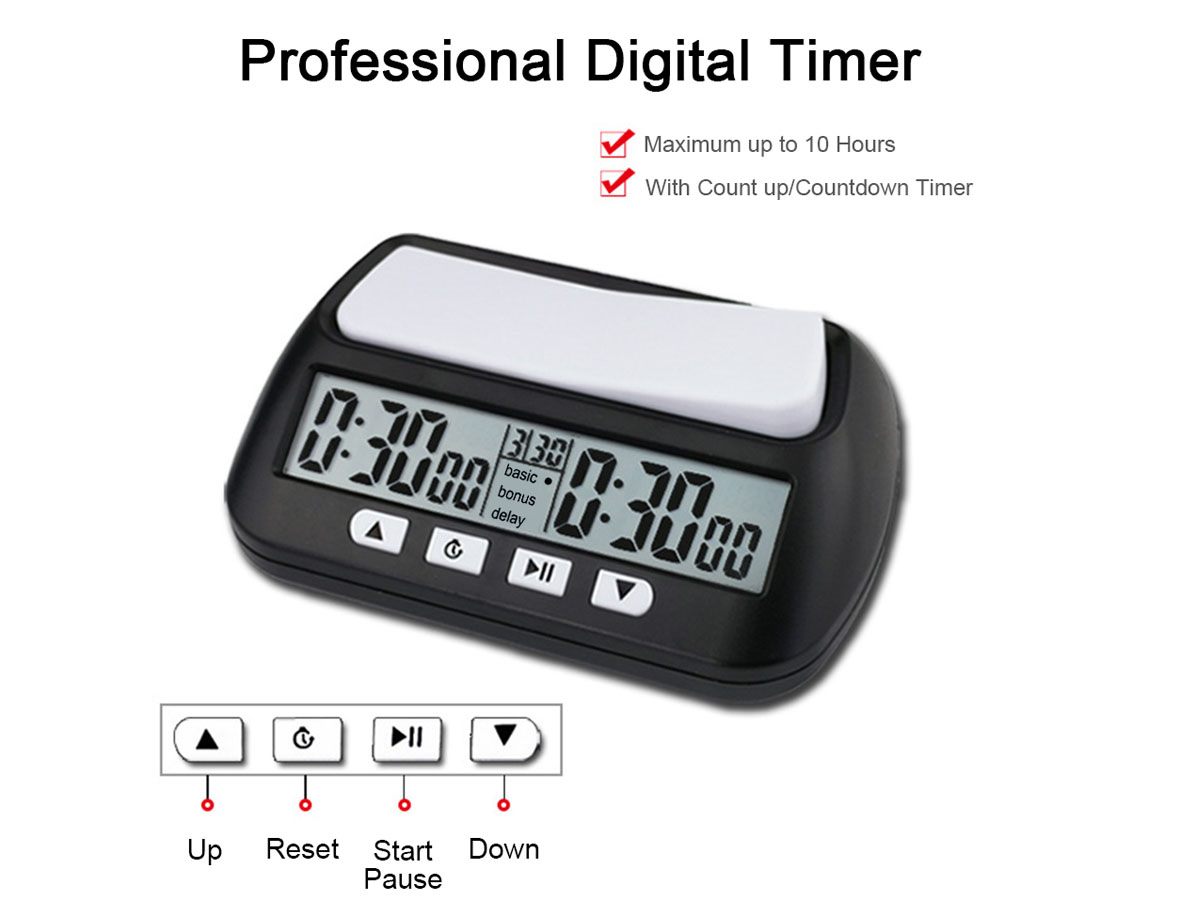 Digital Chess Timer Clock