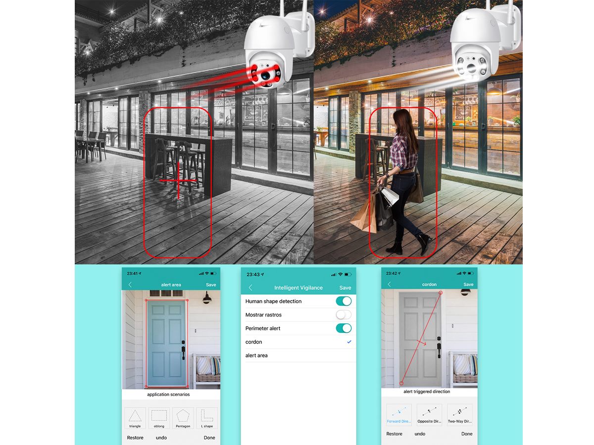 Wireless WiFi Security Camera Outdoor Wireless WiFi Security Camera Outdoor