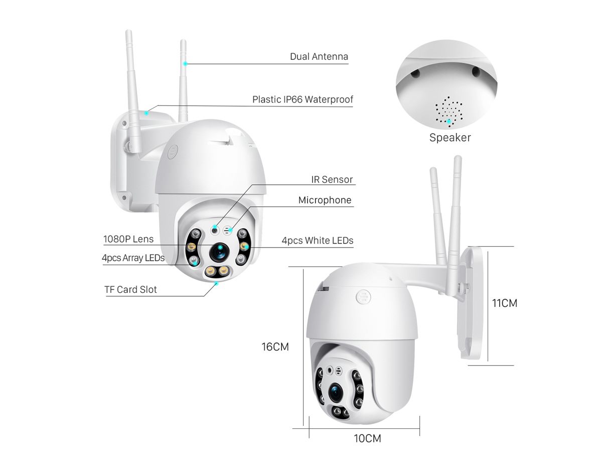 Wireless WiFi Security Camera Outdoor Wireless WiFi Security Camera Outdoor