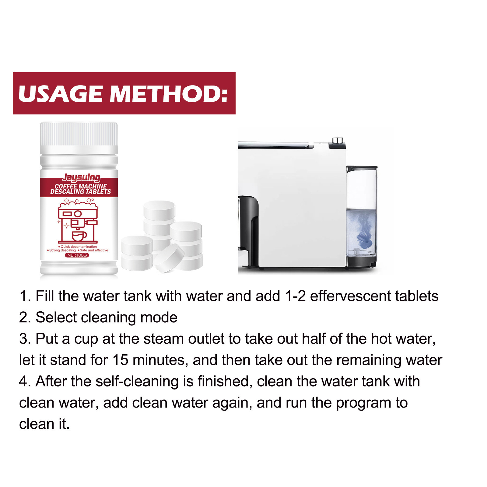 Coffee Machines Cleaning Tablets
