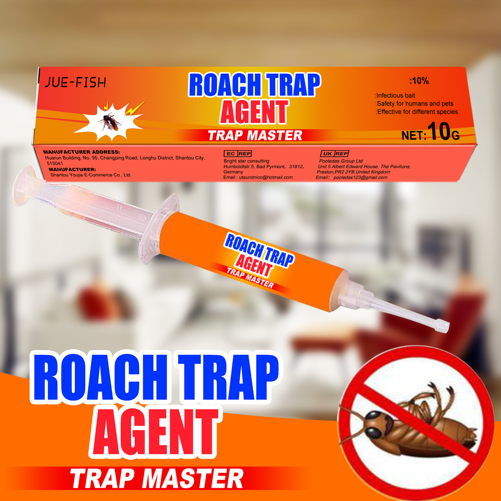 Roach Trap Cockroach Killer