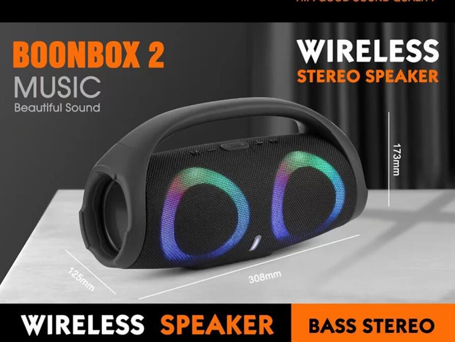 BOONBOX 2 Wireless Stereo Speaker Bluetooth Speaker