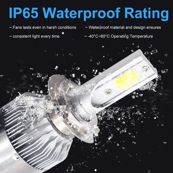 H8 H9 H11 LED Headlight Bulb Pair