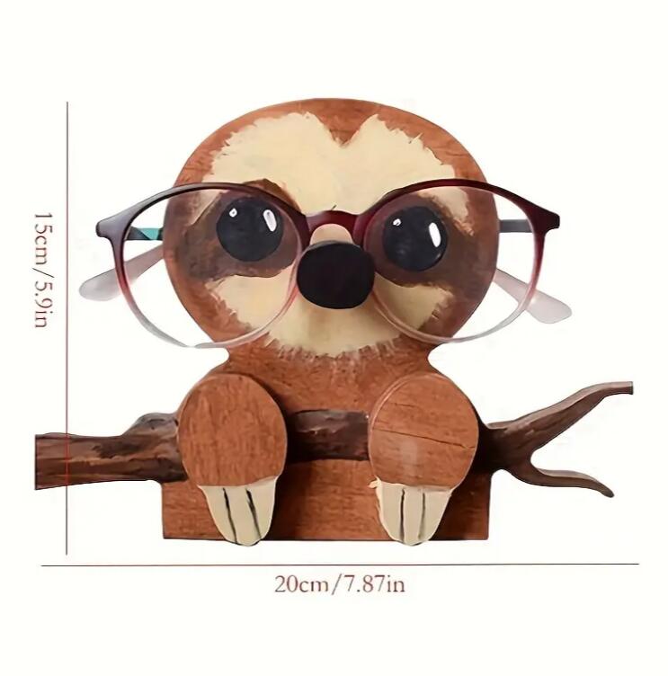 Cute Novelty Animal Eyeglasses Holder - Sloth Cute Novelty Animal Eyeglasses Holder - Sloth