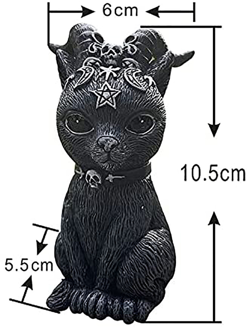 Cat Garden Ornaments 10.5 CM Cat Garden Ornaments 10.5 CM