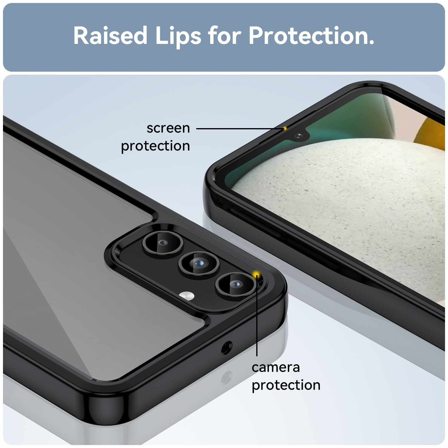 Samsung Galaxy A15 Case Hybrid Armor Back Cover