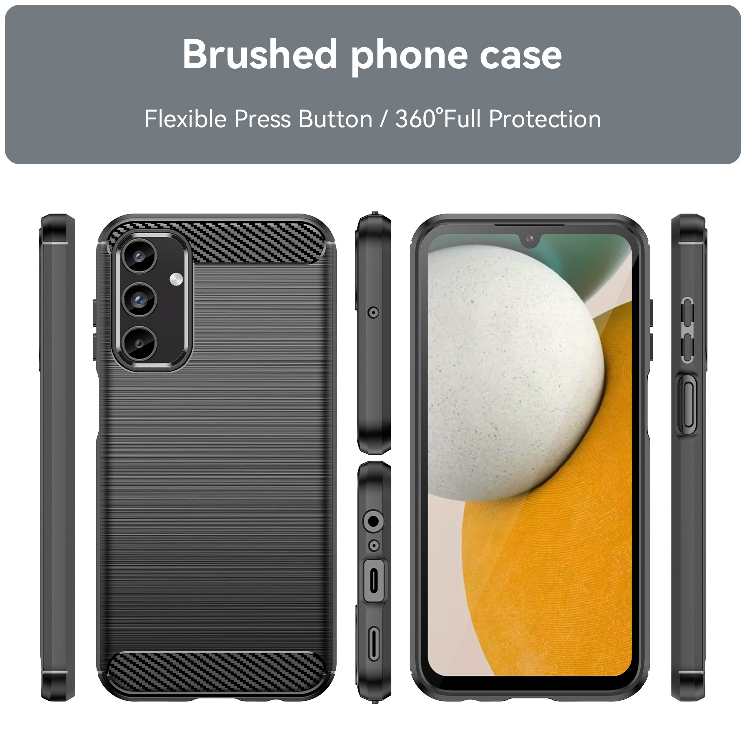 Samsung Galaxy A15 Case Soft Gel Cover