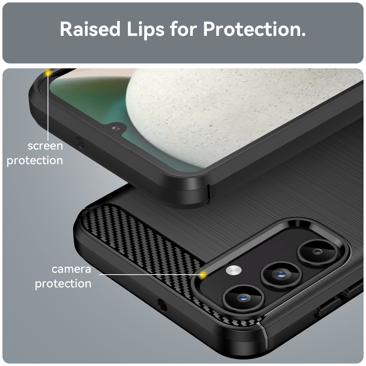 Samsung Galaxy A15 Case Soft Gel Cover