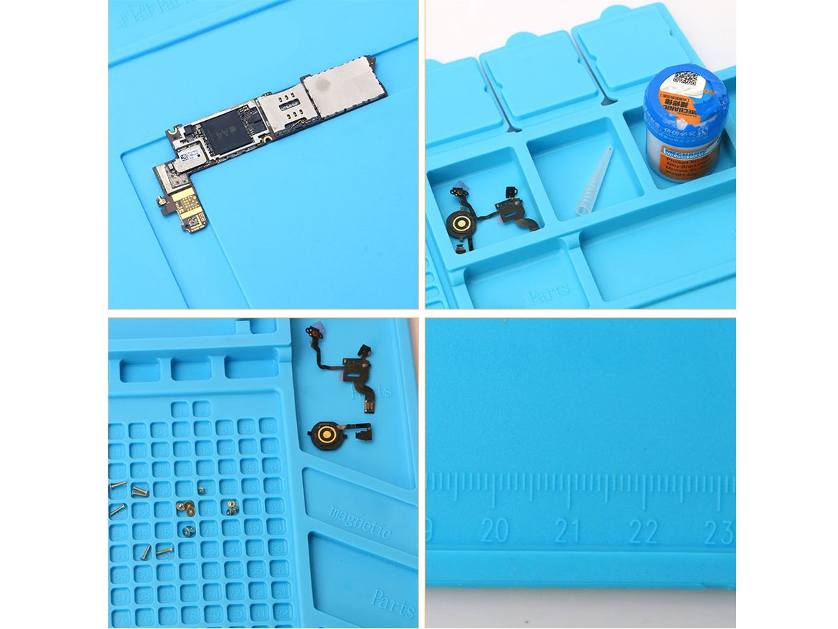 Magnetic Silicon Soldering Mat